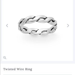 James Avery Twisted Wire Ring